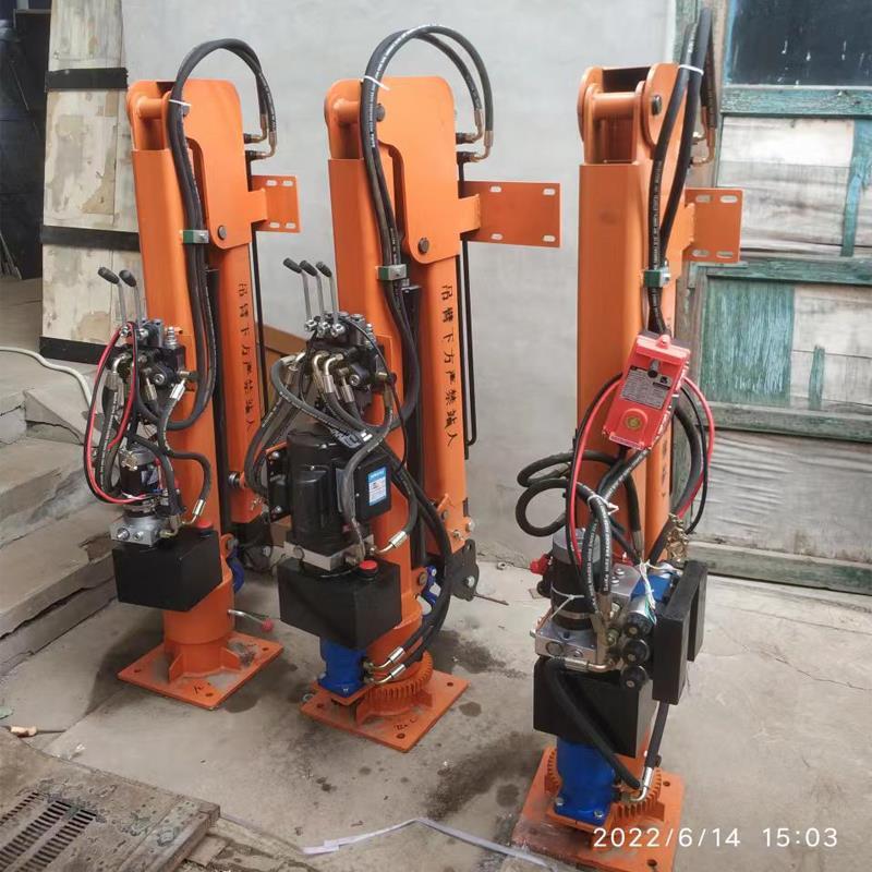 香港岛重汽蓝牌随车吊 3.2吨 国六动力强 液压驱动 农用自卸起重机