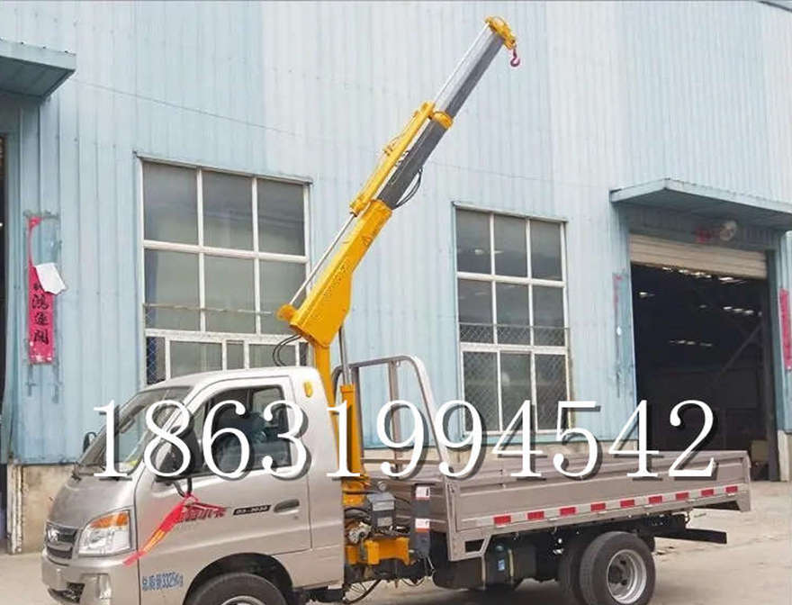 香港岛车载吊机 多功能液压伸缩吊小型全地形履带吊车载吊机搬运悬臂吊机 多功能液压伸缩吊